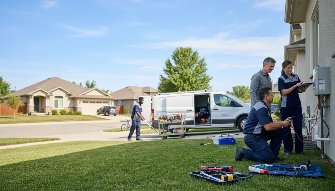 Tankless water heater service in Franklin, MA